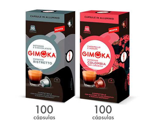 PACK NESPRESSO ALUMINIO 2- 200  Caps. (Sabor a eleccin)