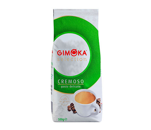 Café GIMOKA Cremoso en granos 500 Gr.
