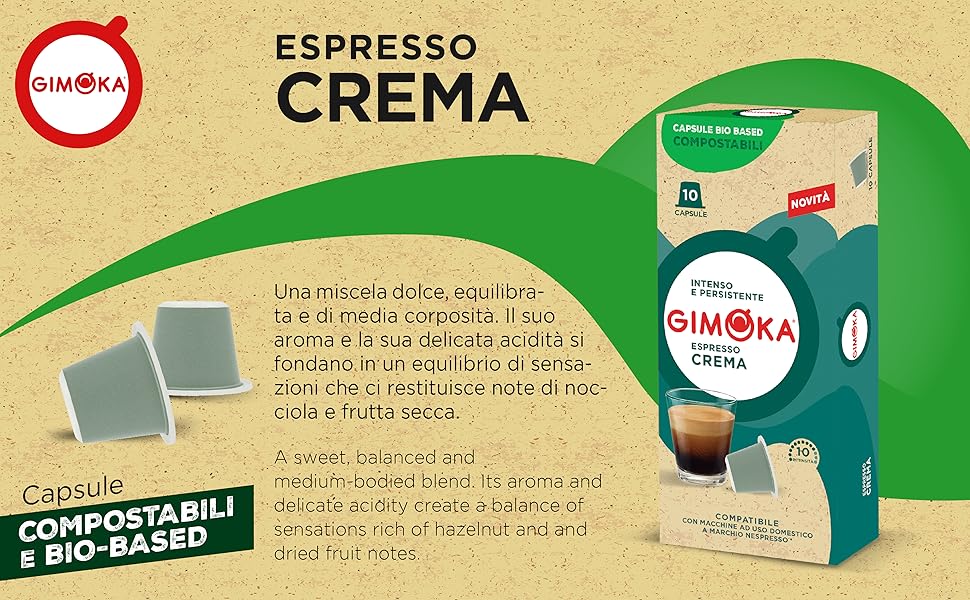 CREMA caja x 10 u. Compostable