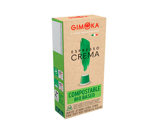 Capsulas biodegradables Crema Caja x 10