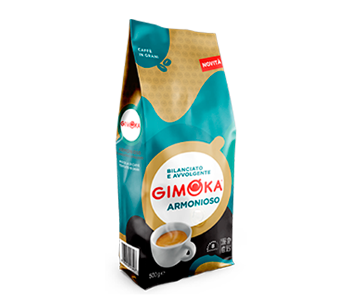 Café GIMOKA Armonioso en granos 500 Gr.
