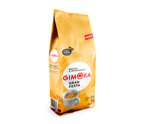 Café GIMOKA Gran Festa en granos 500Gr
